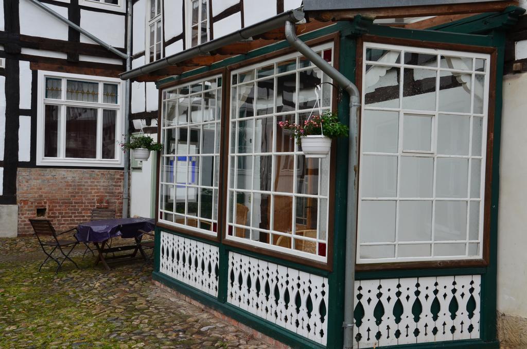 Ferienwohnung Quartier am Brunnen Quedlinburg Exterior foto